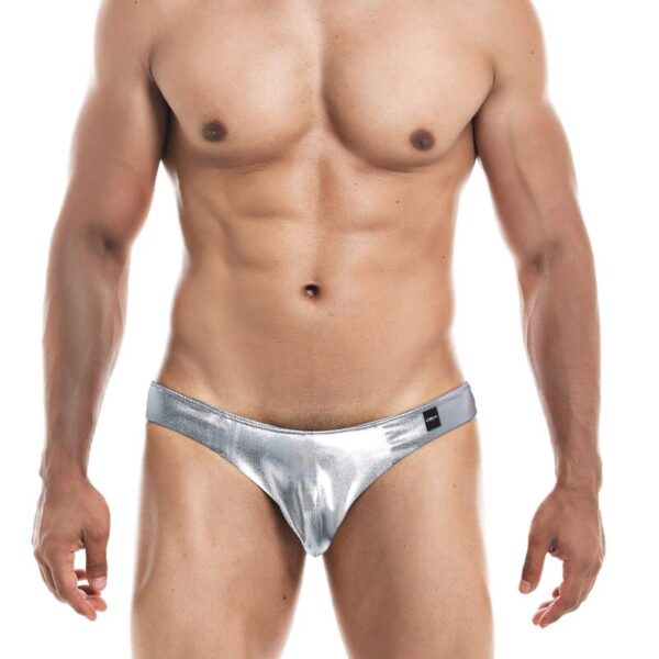 CUT4MEN - LOW RISE BRIEF SILVER L