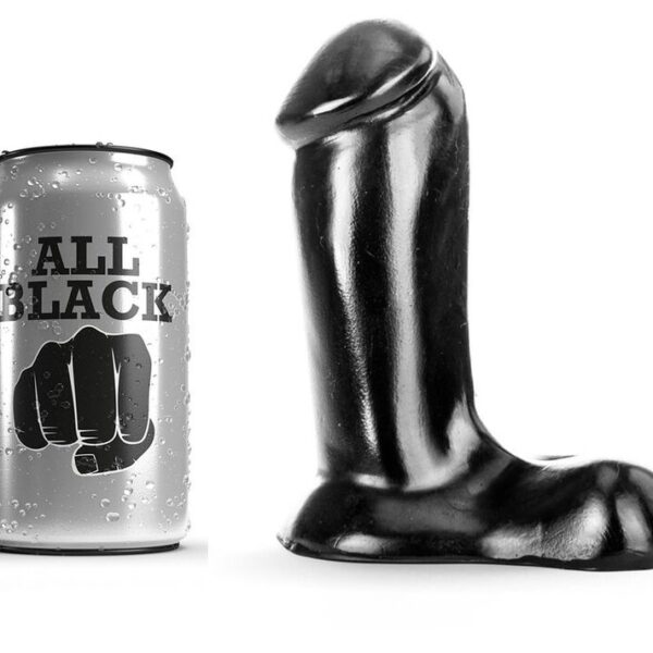 ALL BLACK - GODE RÉALISTE 14 CM