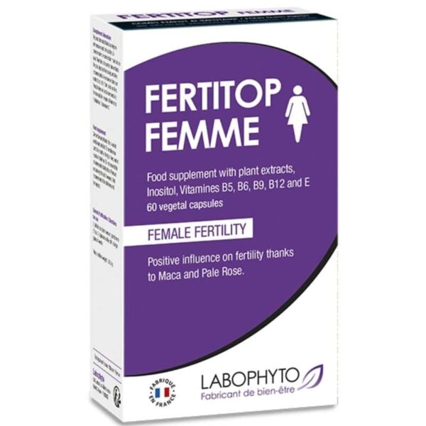 LABOPHYTO - FERTITOP COMPLÉMENT ALIMENTAIRE FERTILITÉ FÉMININE FERTILITÉ FÉMININE 60 PILULES