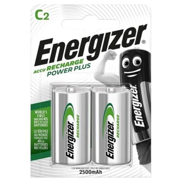 ENERGIZER - BATTERIE RECHARGEABLE POWER PLUS HR14 C 2500mAh 2 UNIT?