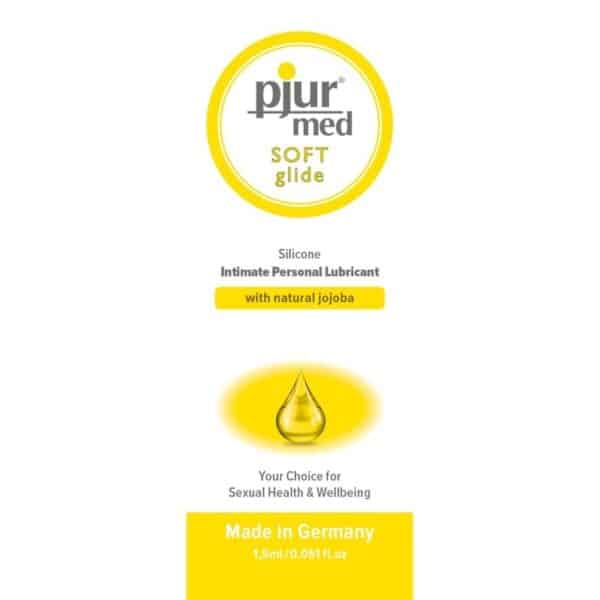 PJUR - LUBRIFIANT SILICONE MED SOFT GLIDE 1.5 ML