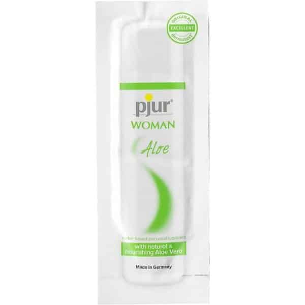 PJUR - FEMME LUBRIFIANT  BASE EAU ALOÈS 2 ML