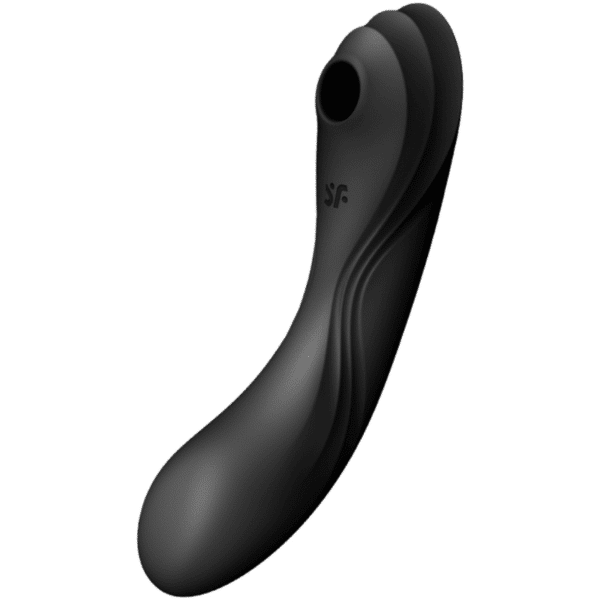 SATISFYER - STIMULATEUR ET VIBRATEUR CURVY TRINITY 4 NOIR