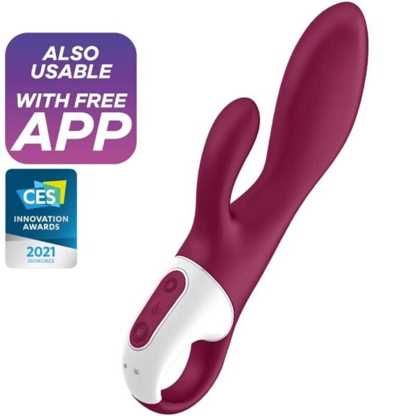 SATISFYER - VIBRATEUR POINTG HEATED AFFAIR