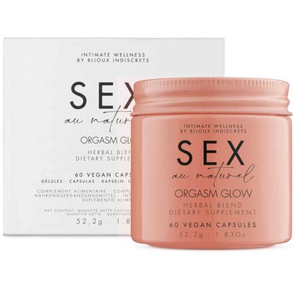 BIJOUX - COMPLÉMENT ALIMENTAIRE ORGASM GLOW 60 CAPSULES