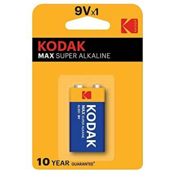 KODAK - MAX PILE ALCALINE 9V LR61