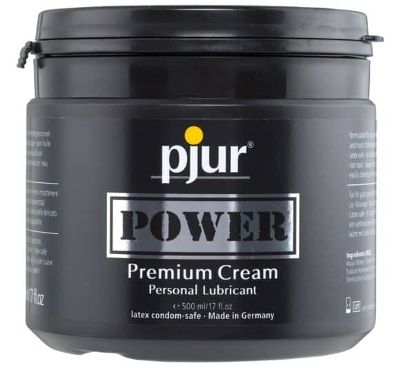 PJUR - LUBRIFIANT PERSONNEL POWER PREMIUM CRÈME 500 ML