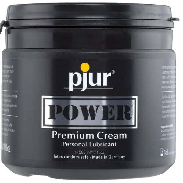 PJUR - LUBRIFIANT PERSONNEL POWER PREMIUM CRÈME 500 ML