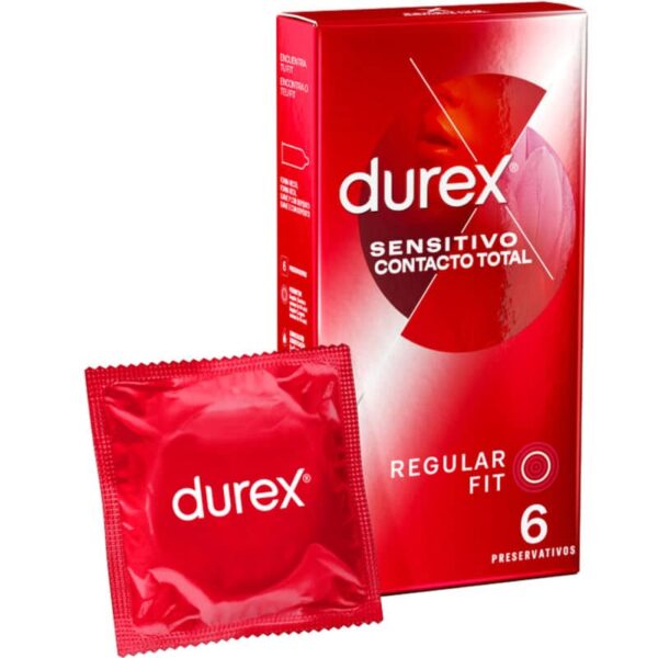 DUREX - CONTACT SENSIBLE TOTAL 6 UNITÉS