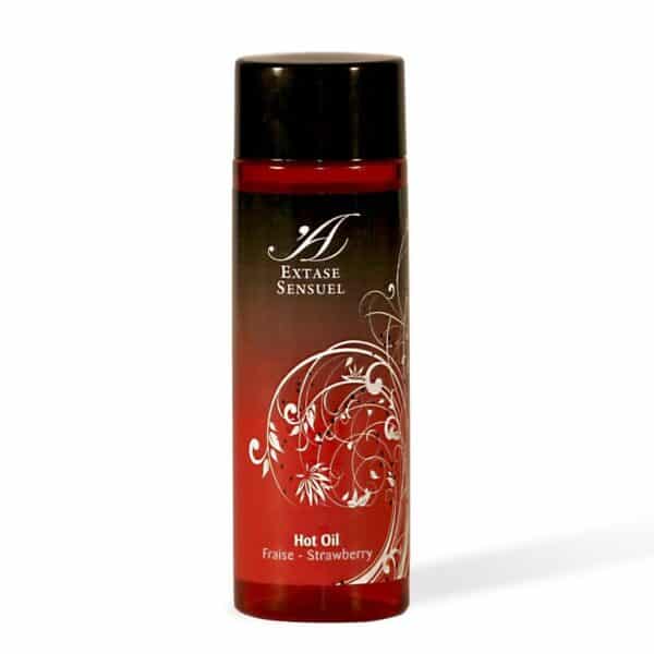 EXTASE SENSUAL - HUILE STIMULANTE CHALEUR FRAISE 100 ML