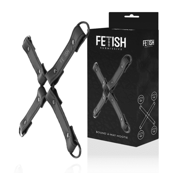 FETISH SUBMISSIVE - UNION DE MENOTTES EN CUIR VÉGAN