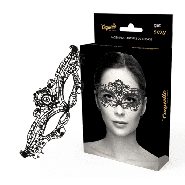 COQUETTE CHIC DESIRE - MASQUE FINE DENTELLE NOIRE