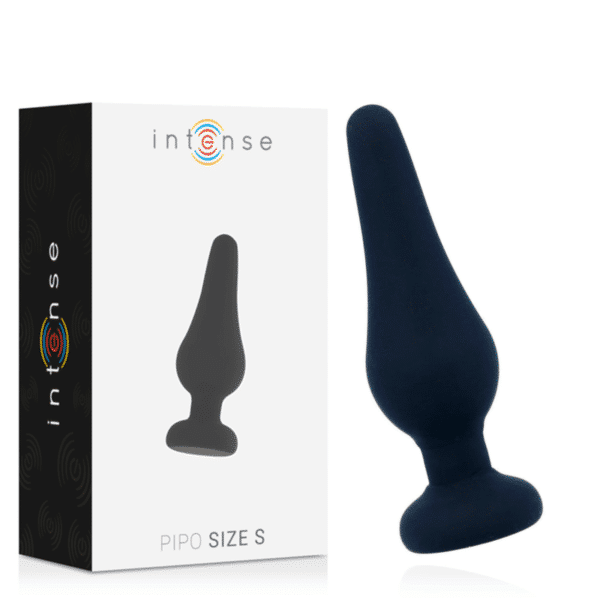 INTENSE - PLUG ANAL PIPO S SILICONE NOIR 9