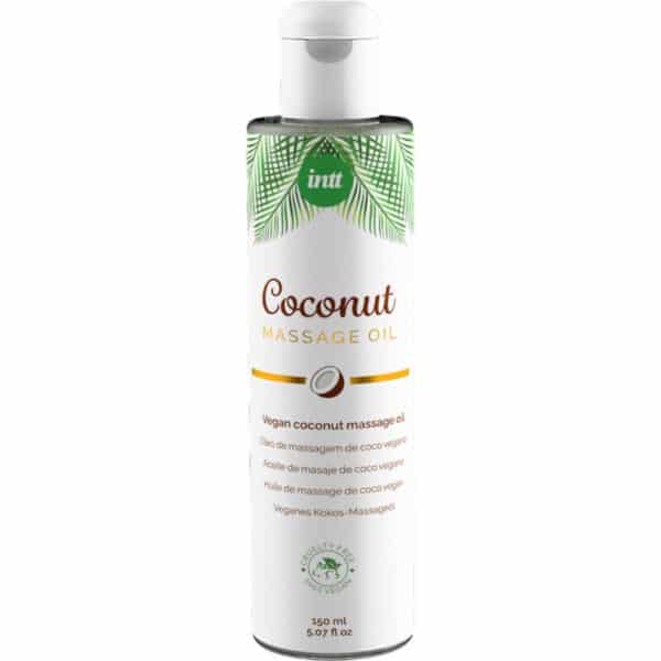 INTT - HUILE DE MASSAGE VÉGÉTALIENNE DOUCE AU SAVEUR RELAXANTE DE NOIX DE COCO