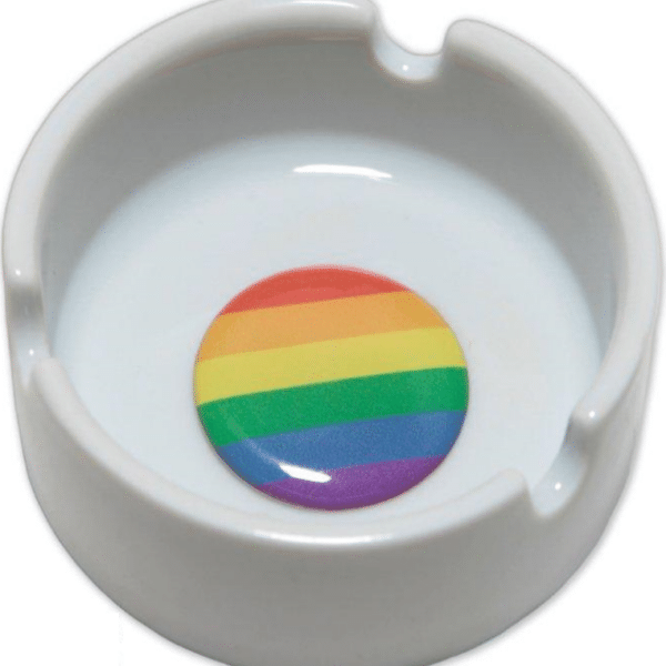 PRIDE - BOUGEOIR ROND DRAPEAU LGBT 6 mm