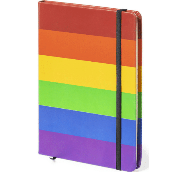 PRIDE - CARNET DRAPEAU LGBT 15 x 22