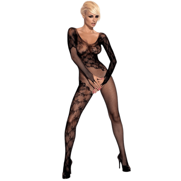 OBSESSIVE - BODYSTOCKING NOIR F210 S/M/L