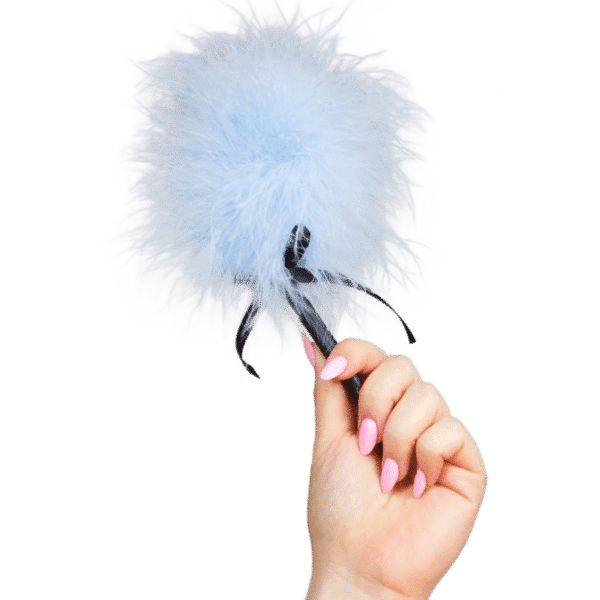 SECRETPLAY - DUSTER MARABOU BLEU CLAIR