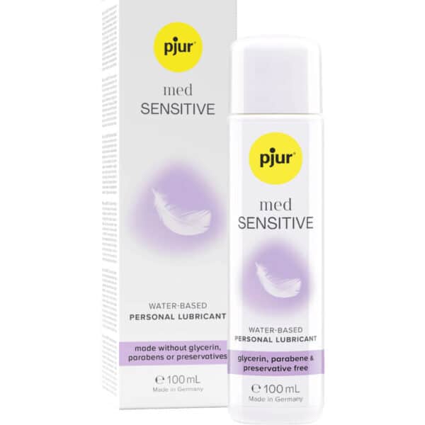 PJUR - MED LUBRIFIANT BASE D'EAU SENSITIVE GLIDE 100 ML