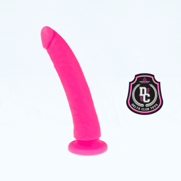 DELTA CLUB - JOUETS DONG SILICONE ROSE 17 CM -O- 3 CM