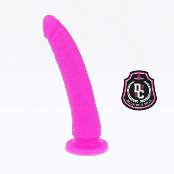 DELTA CLUB - JOUETS DONG VIOLET SILICONE 20 CM -O- 4 CM