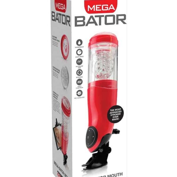 EXTREME TOYZ - PDX MEGA BATOR USB MASTURBATEUR MLE BOUCHE ROUGE