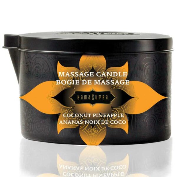 KAMASUTRA - BOUGIE DE MASSAGE COCO ET ANANAS 170GR