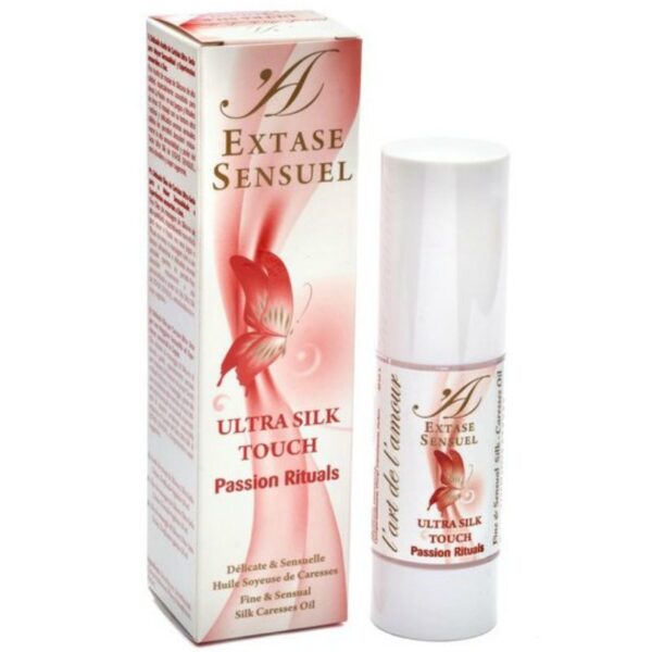 EXTASE SENSUAL - HUILE DE MASSAGE ULTRA SOIE TOUCHE RITUELS PASSION