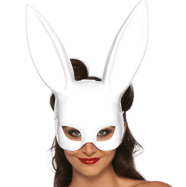 LEG AVENUE - MASQUERADE MASQUE DE LAPIN BLANC