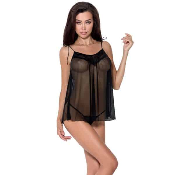 PASSION - FEMME MELANIA CHEMISE S/M