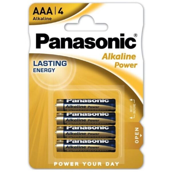 PANASONIC - BATTERIE BRONZE AAA LR03 4U