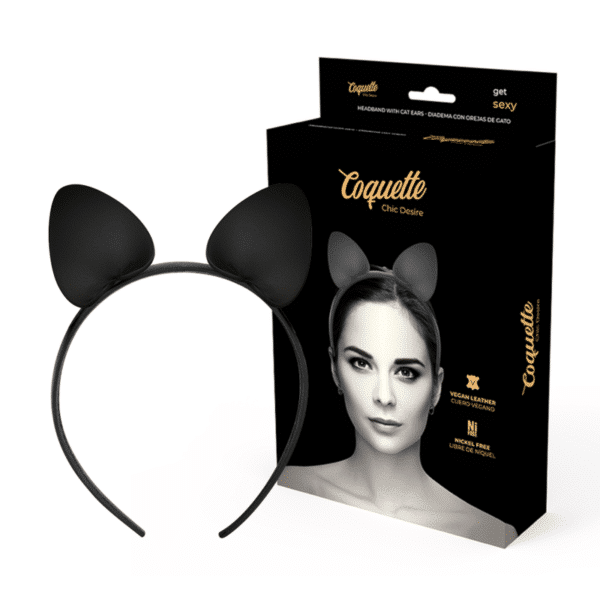 COQUETTE CHIC DESIRE - SERRE-TÊTE AVEC OREILLES DE CHAT