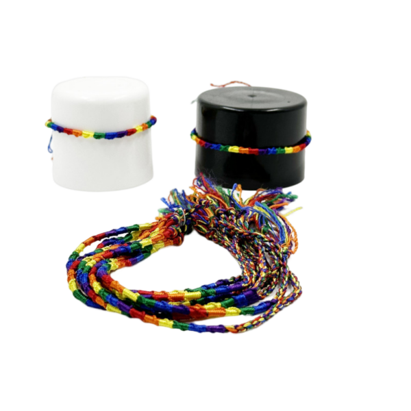 PRIDE - BRACELET DRAPEAU LGTB FIL FIN