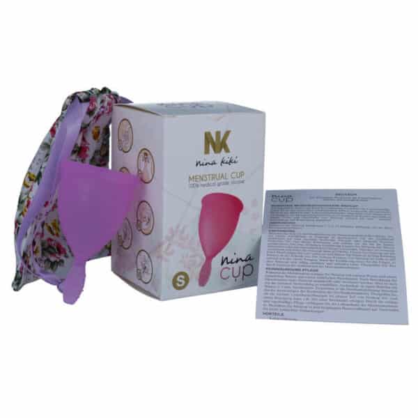 NINA KIKÍ - COUPE MENSTRUELLE VIOLET - TAILLE S